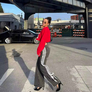 Fashionable Wide Leg Jeans - MRC STOREbottomsMy StoreFashionable Wide Leg JeansMRC STORECJNZ210439507GTLight BlueL