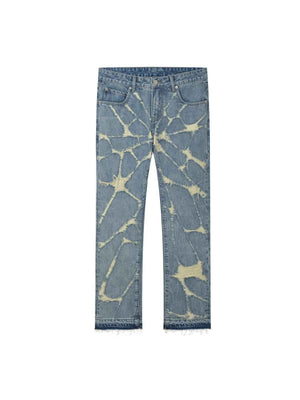 High Street Spider Web Jeans - MRC STOREbottomsMy StoreHigh Street Spider Web JeansMRC STORECJNZ178906005EVLight Blue2XL