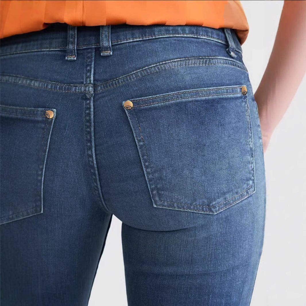 Women’s Skinny Jeans - Slimming Navy Blue - MRC STOREbottomsMy StoreWomen’s Skinny Jeans - Slimming Navy Blue My Store MRC STORECJNZ233191403CXNavy BlueL