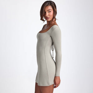 Backless Dress - Lace - Up Short Black - MRC STOREDressMy StoreWomen’s Backless Dress - Lace - Up Short Black My Store MRC STORECJLY236596003CXBlackL