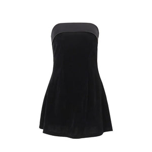 Ins Slim Tube Top Zipper Dress – A - Line Party Evening Dress for Women - MRC STOREDressMy StoreIns Slim Tube Top Zipper Dress – A - Line Party Evening Dress for Women - MRC STOREMRC STORECJLY192351103CXBlackL