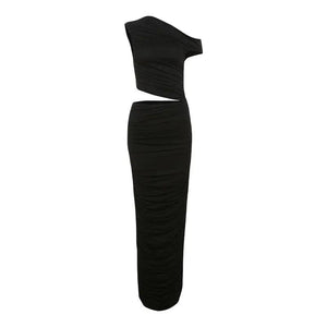 Low Waist Pleated Dress - MRC STOREDressMy StoreLow Waist Pleated Dress - MRC STOREMRC STORECJLY208988106FUGreenL