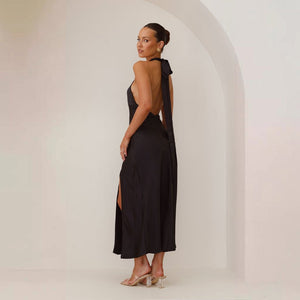 Sleeveless Dress - Backless Halter - MRC STOREDressMy StoreWomen’s Sleeveless Dress - Backless Halter My Store MRC STORECJLY233585107GTBlackL