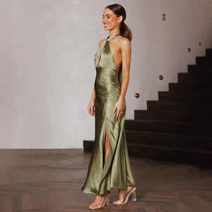 Sleeveless Dress - Backless Halter - MRC STOREDressMy StoreWomen’s Sleeveless Dress - Backless Halter My Store MRC STORECJLY233585107GTBlackL