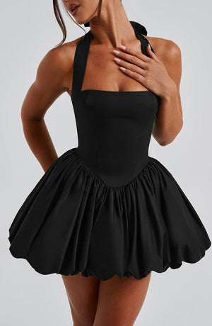 Women’s Halter Puffy Dress – Lace - Up, High Waist - MRC STOREDressMy StoreWomen's Halter Lace Up Puffy Dress – High Waist Sleeveless Elegant Evening Dress - MRC STOREMRC STORECJLY227427203CXBlackL