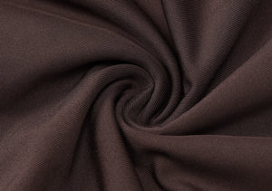 Women's Fashion Slim Round Neck Pleated Dress - Mid Waist - MRC STOREDressMy StoreWomen's Fashion Slim Round Neck Pleated Dress - Mid Waist My Store MRC STORECJLY232932306FUKhakiL