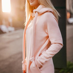 Street Slim fit Hooded Sweater Dress – Cozy and Stylish - MRC STOREDressMy StoreStreet Slim fit Hooded Sweater Dress – Cozy and Stylish - MRC STOREMRC STORECJWY223565303CXPinkL