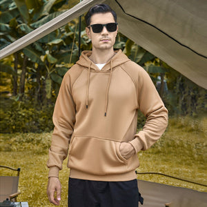 Fleece Hoodie - Loose Blank Style - MRC STOREHoodieMy StoreMen’s Fleece Hoodie - Loose Blank Style My Store MRC STORECJWY233332472TGApricot2XL