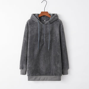 Hooded Fleece Pullover Coat – Long Sleeve - MRC STOREHoodieMy StoreHooded Fleece Pullover Coat – Long SleeveMRC STORECJWY229681937KPDark Gray2XL