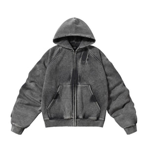 Men’s Fleece Hoodie - Retro Washed Style - MRC STOREHoodieMy StoreMen’s Fleece Hoodie - Retro Washed Style My Store MRC STORECJWY229017303CXBlackL