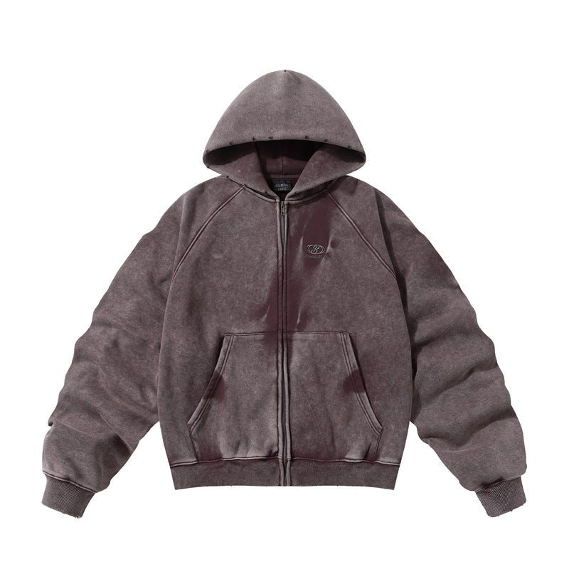 Men’s Fleece Hoodie - Retro Washed Style - MRC STOREHoodieMy StoreMen’s Fleece Hoodie - Retro Washed Style My Store 42.55MRC STORECJWY229017311KPPurpleL