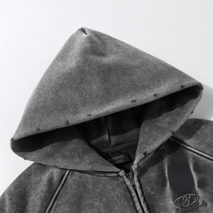 Men’s Fleece Hoodie - Retro Washed Style - MRC STOREHoodieMy StoreMen’s Fleece Hoodie - Retro Washed Style My Store MRC STORECJWY229017311KPPurpleL