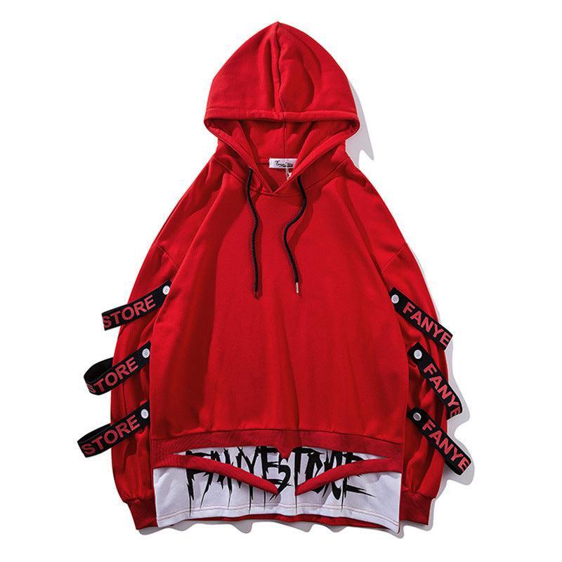 Two - Piece Hooded Sweater with Ribbon Belt – Unisex Youth Fashion - MRC STOREHoodieMy StoreTwo - Piece Hooded Sweater with Ribbon Belt – Unisex Youth Fashion - MRC STOREMRC STORECJNSWTWY00451-Gules-LGulesL