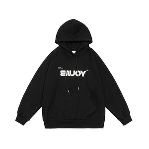 Unisex Loose - Fit Letter Print Hooded Sweater – Casual Comfort for Teenagers - MRC STOREHoodieMy StoreUnisex Loose - Fit Letter Print Hooded Sweater – Casual Comfort for Teenagers - MRC STOREMRC STORECJWY213819702BYBlackL
