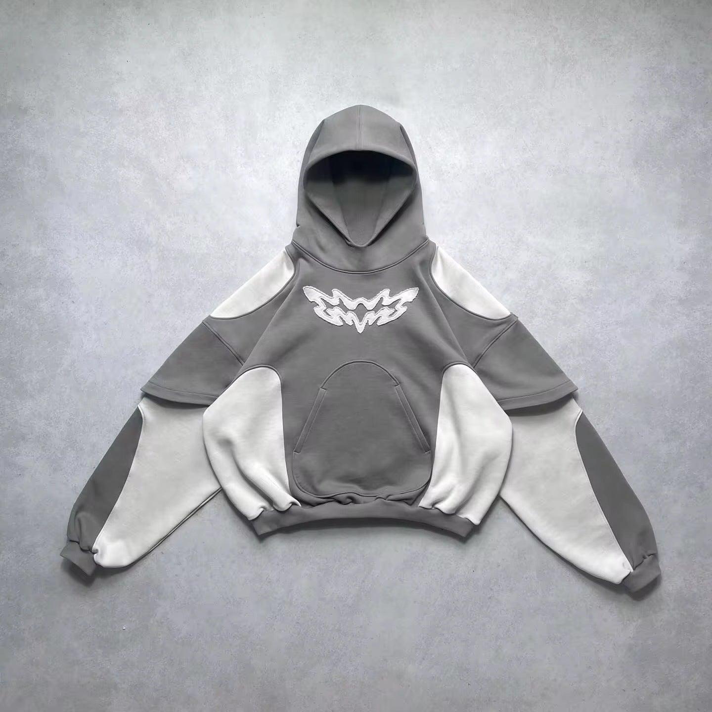 American Y2K Retro Contrast Street Hoodie – Trendy 3D Effect vintage style hoodie - MRC STOREHoodieMy StoreAmerican Y2K Retro Contrast Street Hoodie – Trendy 3D Effect vintage style hoodie - MRC STOREMRC STORECJCS215101305EVGray2XL