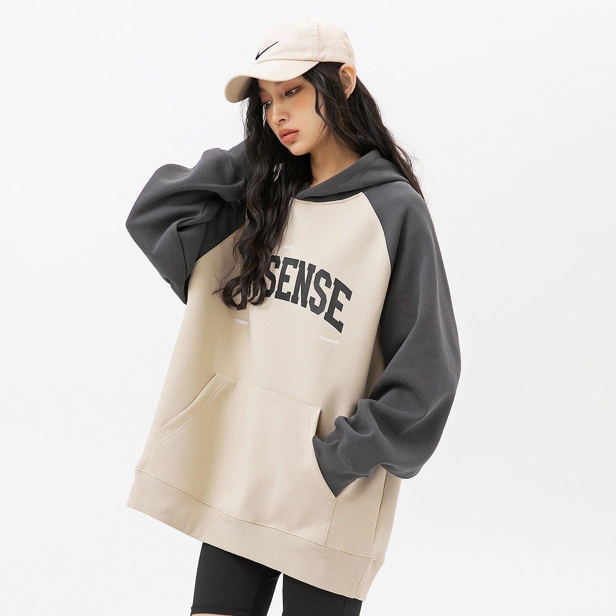 American Style Retro retro Hoodie College Raglan Sleeve - MRC STOREHoodieMy StoreAmerican Style Retro retro Hoodie College Raglan Sleeve - MRC STOREMRC STORECJWY219387106FUKhakiL