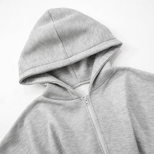 Long Sleeve Zipper Hooded Cardigan - Ultra Short Casual Top - MRC STOREHoodieMy StoreLong Sleeve Zipper Hooded Cardigan - Ultra Short Casual Top - MRC STOREMRC STORECJMY222321706FUWhiteL