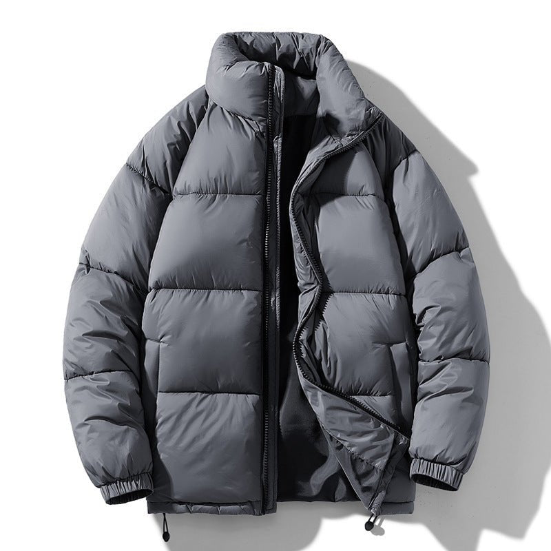 Men’s Winter Jacket - Solid Stand Collar - MRC STOREJacketsMy StoreMen’s Winter Jacket - Solid Stand Collar My Store 37.90MRC STORECJPK235334705EV9687 Dark Gray2XL