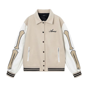 Men’s Woolen Jacket - Bone Embroidered Style - MRC STOREJacketsMy StoreMen’s Woolen Jacket - Bone Embroidered Style My Store 81.72MRC STORECJXZ240022003CXApricotL