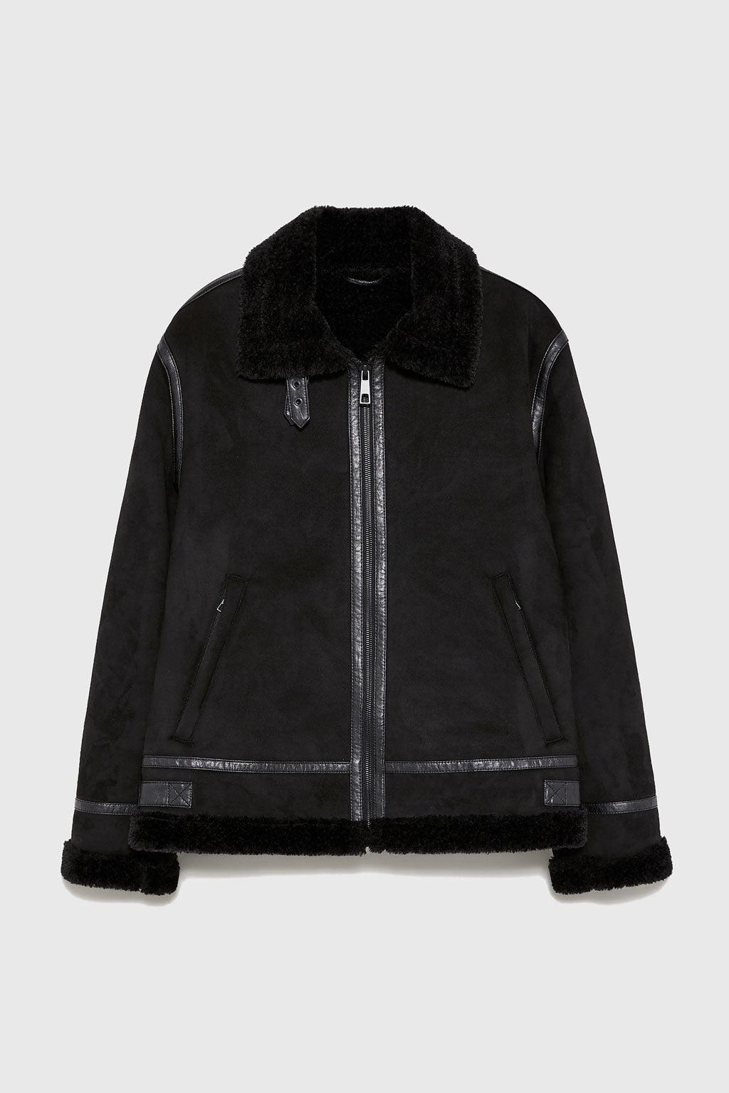 Suede Lapel Jacket – Soft Winter Coat with Casual Elegance in Solid Colors - MRC STOREJacketsMy StoreSuede Lapel Jacket – Soft Winter Coat with Casual Elegance in Solid Colors - MRC STOREMRC STORECJXZ201375503CXBlackL