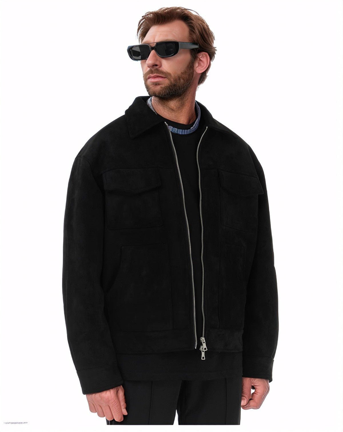 Men’s Fur Zipper Big Pocket Jacket Coat – Warm Winter Streetwear - MRC STOREJacketsMy StoreMen’s Fur Zipper Big Pocket Jacket Coat – Warm Winter Streetwear My Store 72.00MRC STORECJXZ245631607GTBlackL