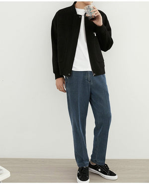 Woolen Coat - Short Baseball Style - MRC STOREJacketsMy StoreMen’s Woolen Coat - Short Baseball Style My Store MRC STORECJXZ232889507GTGray RiceL