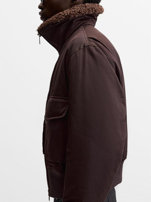 Men's Stand - Up Collar Cotton - Padded Coat – Dark Purple Winter Jacket - MRC STOREJacketsMy StoreMen's Stand - Up Collar Cotton - Padded Coat – Dark Purple Winter JacketMRC STORECJXZ227075603CXDark PurpleL