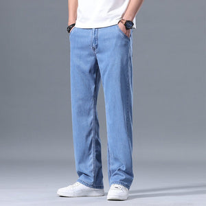 Men’s Lyocell Jeans - Loose Straight Casual - MRC STOREjeansMy StoreMen’s Lyocell Jeans - Loose Straight Casual My Store MRC STORECJXX240233812LOBlue And Gray28