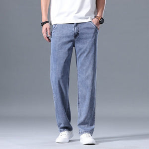 Men’s Lyocell Jeans - Loose Straight Casual - MRC STOREjeansMy StoreMen’s Lyocell Jeans - Loose Straight Casual My Store 40.63MRC STORECJXX240233812LOBlue And Gray28