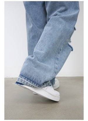 Ripped Jeans - Retro High Street Blue - MRC STOREjeansMy StoreMen’s Ripped Jeans - Retro High Street Blue My Store MRC STORECJXX235397403CXBlueL