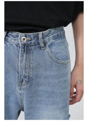 Ripped Jeans - Retro High Street Blue - MRC STOREjeansMy StoreMen’s Ripped Jeans - Retro High Street Blue My Store MRC STORECJXX235397403CXBlueL