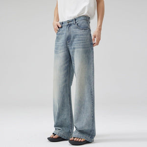 Men’s Light Blue Jeans - Washed Straight - Leg - MRC STOREjeansMy StoreMen’s Light Blue Jeans - Washed Straight - Leg My Store MRC STORECJXX236487805EVLight Blue2XL