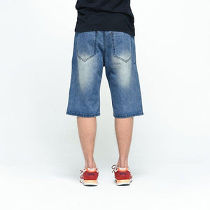 Loose Fit Hip Hop Capri Pants – High Waist Denim for Summer - MRC STOREjeansMy StoreLoose Fit Hip Hop Capri Pants – High Waist Denim for Summer - MRC STOREMRC STORECJNZ166774001AZLight Blue30