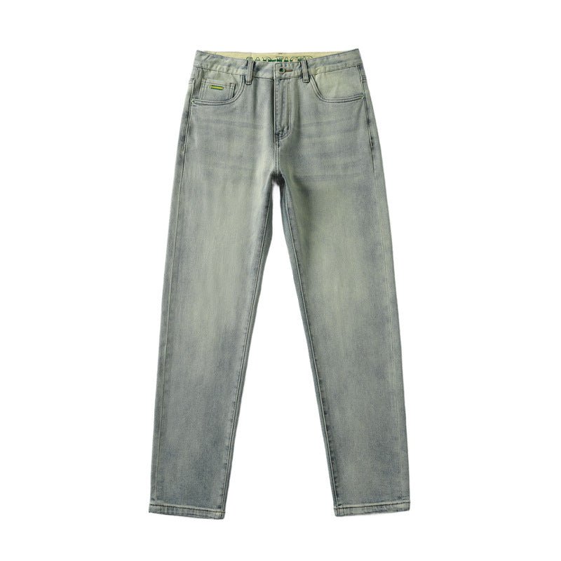 Casual Jeans Men - Retro Micro Ha Pencil Pants - MRC STOREjeansMy StoreCasual Jeans Men - Retro Micro Ha Pencil PantsMRC STORECJXX228311401AZSea Sky Blue28