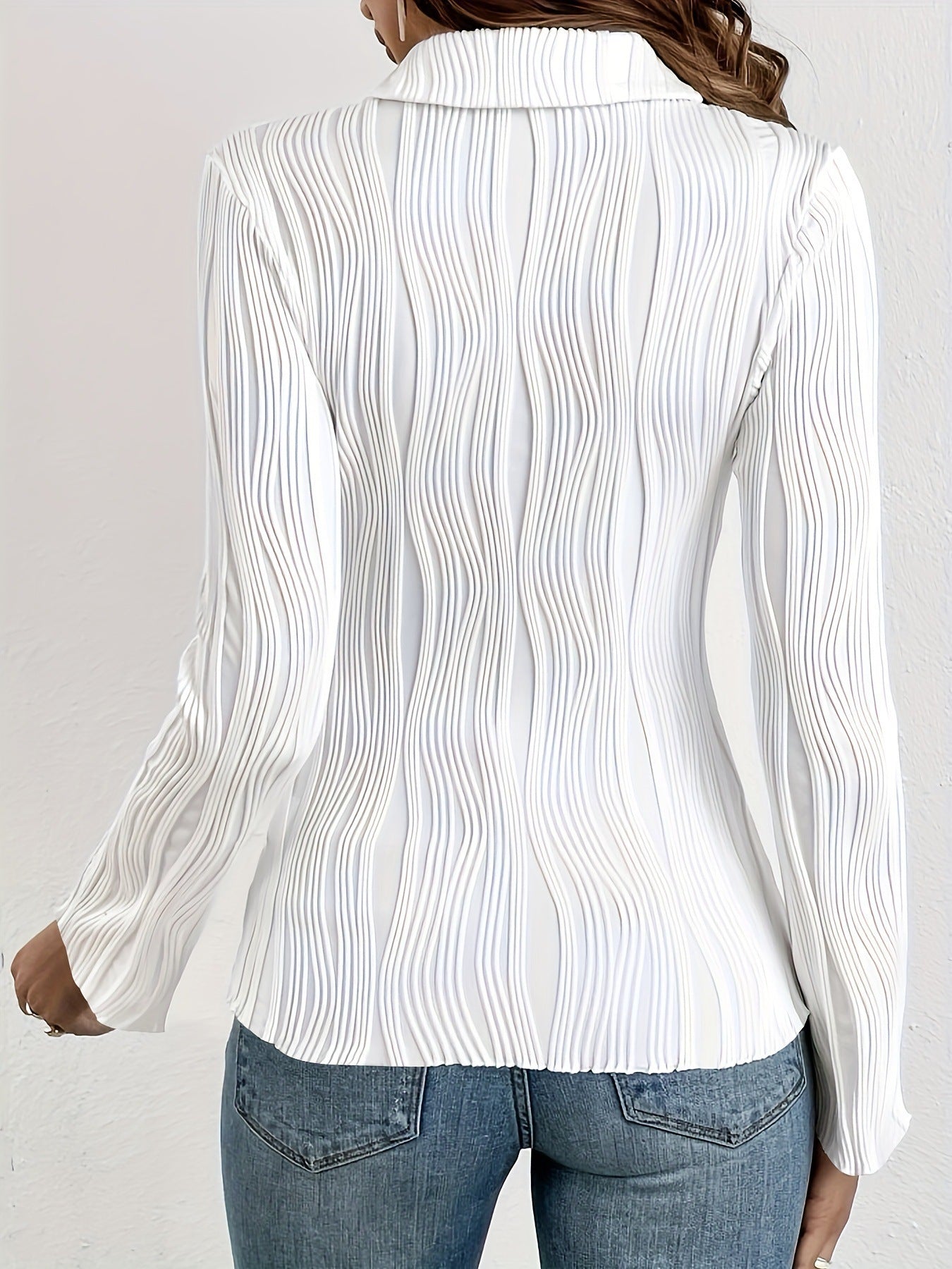 Women’s Long Sleeve Top - Slimming White - MRC STORELong SleeveMy StoreWomen’s Long Sleeve Top - Slimming White My Store MRC STORECJYD235480203CXWhiteL
