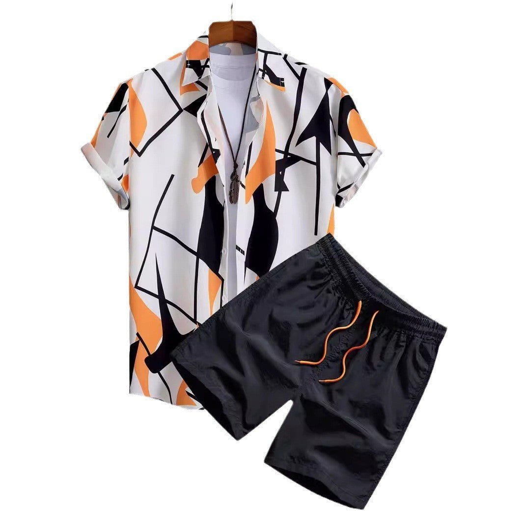 Men’s Beach Shirt Set - Digital Print Casual - MRC STOREsetMy StoreMen’s Beach Shirt Set - Digital Print Casual My Store MRC STORECJTW230052703CX1 StyleL