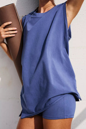 Women’s Sportswear Set - Sleeveless Shorts - MRC STOREsetMy StoreWomen’s Sportswear Set - Sleeveless Shorts My Store 29.66MRC STORECJLS236528603CXBlueL