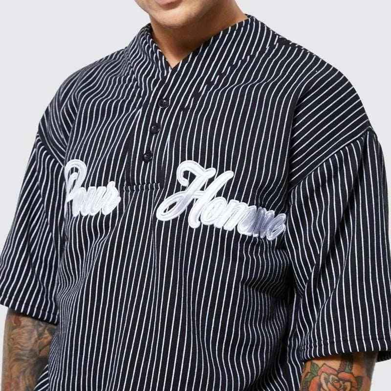 Casual Men's Two Piece Set - MRC STOREsetMy StoreCasual Men's Two Piece SetMRC STORECJTW195021903CXBlackL