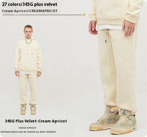 Men’s Velvet Sweatpants - Ankle Banded Pants - MRC STOREsetMy StoreMen’s Velvet Sweatpants - Ankle Banded Pants My Store 52.14MRC STORECJXX239477115OLCream apricot2XL