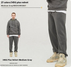 Men’s Velvet Sweatpants - Ankle Banded Pants - MRC STOREsetMy StoreMen’s Velvet Sweatpants - Ankle Banded Pants My Store 52.14MRC STORECJXX239477130DWLight gray2XL