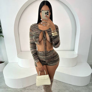 Women’s Two - Piece Suit - Hollow Strap Fashion - MRC STOREsetMy StoreWomen’s Two - Piece Suit - Hollow Strap Fashion My Store MRC STORECJLS242081003CXGreenL