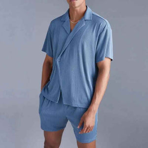 Stylish Men's Two Piece Set - MRC STOREsetMy StoreStylish Men's Two Piece SetMRC STORECJTW195022703CXRoyal BlueL