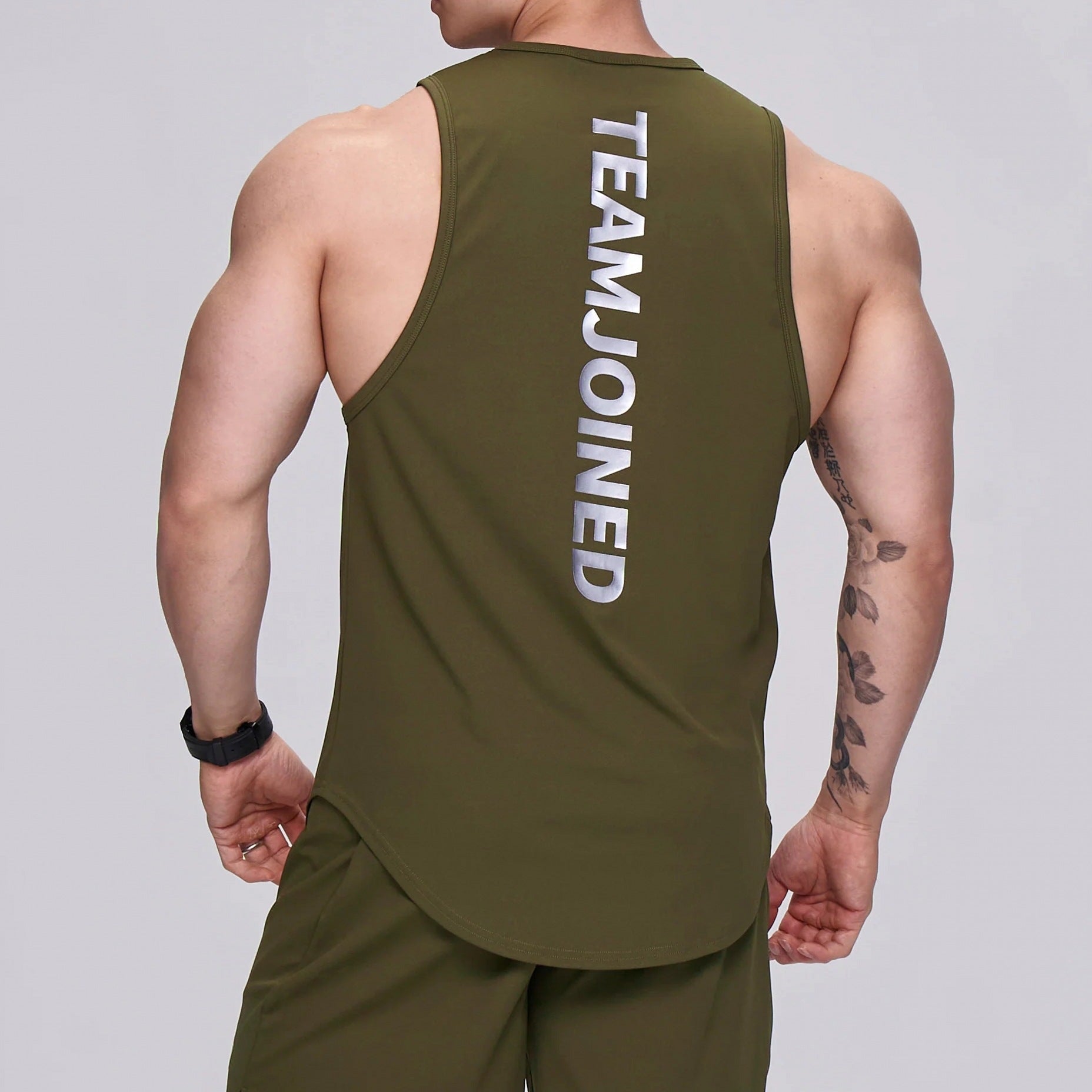 Men’s Sleeveless T-Shirt - Slim Fit Cotton - MRC STOREshirtMy StoreMen’s Sleeveless T-Shirt - Slim Fit Cotton My Store 19.40MRC STORECJYD235760822VEArmy GreenL