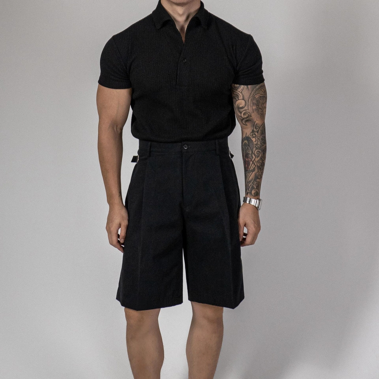 Men’s Sports Polo - Short Sleeve Solid - MRC STOREshirtMy StoreMen’s Sports Polo - Short Sleeve Solid My Store MRC STORECJYD234875204DWBlack2XL