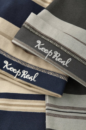 Unisex Striped T-Shirt - Loose Pocket Style - MRC STOREShortsMy StoreUnisex Striped T-Shirt - Loose Pocket Style My Store MRC STORECJYH233225702BYApricotL