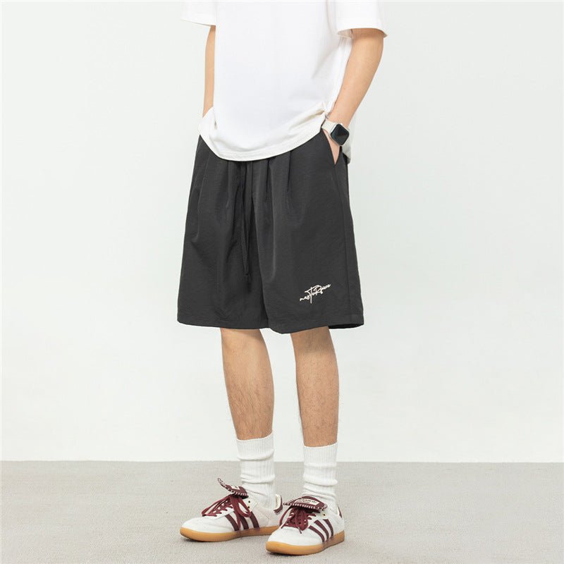 Men’s Casual Shorts - Textured Pleated Loose - MRC STOREShortsMy StoreMen’s Casual Shorts - Textured Pleated Loose My Store MRC STORECJXX235183412LOBeigeL