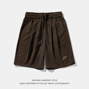 Men’s Casual Shorts - Textured Pleated Loose - MRC STOREShortsMy StoreMen’s Casual Shorts - Textured Pleated Loose My Store MRC STORECJXX235183412LOBeigeL