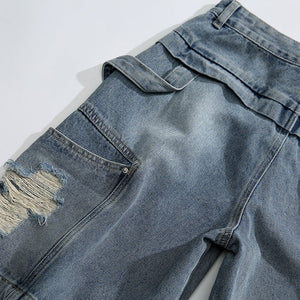 Men’s Denim Shorts - Multi - Pocket Ripped - MRC STOREShortsMy StoreMen’s Denim Shorts - Multi - Pocket Ripped My Store MRC STORECJXX231884904DWBlue2XL