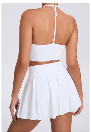 Tennis Suit - Breathable Bra Skirt Set - MRC STOREsports suitMy StoreWomen’s Tennis Suit - Breathable Bra Skirt Set My Store MRC STORECJDK243230118RIYellowL