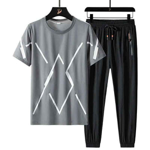 Summer Silk Sports Suit - MRC STOREsports suitMy StoreSummer Silk Sports SuitMRC STORECJTW199248927AZBlack5XL